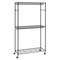 Heavy-Duty Rolling Clothes Garment Rack – Adjustable Shelves & Dual Hanging Rods